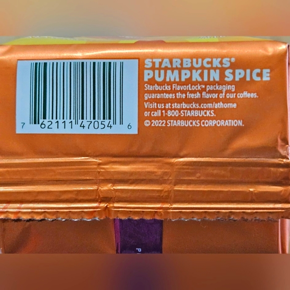 Oops! Drank It!!  17oz. Starbucks Limited Edition Pumpkin Spice Ground Coffee - Picture 5 of 7